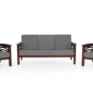 Emerald Wooden Sofa - 3-1-1 Set