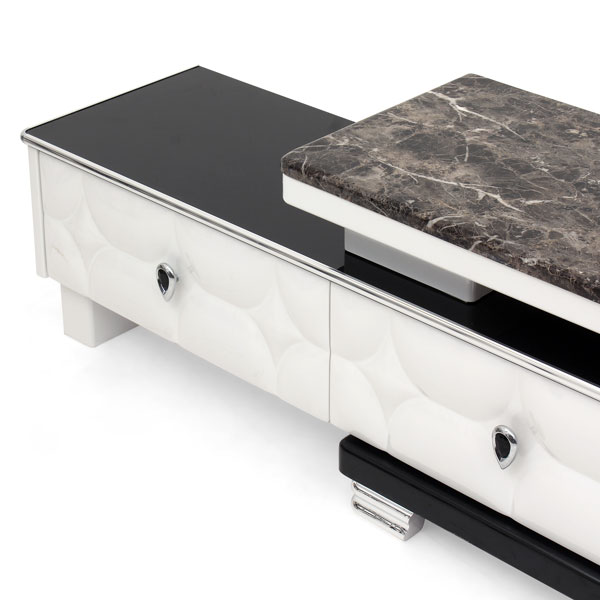 tv unit design with italian marble