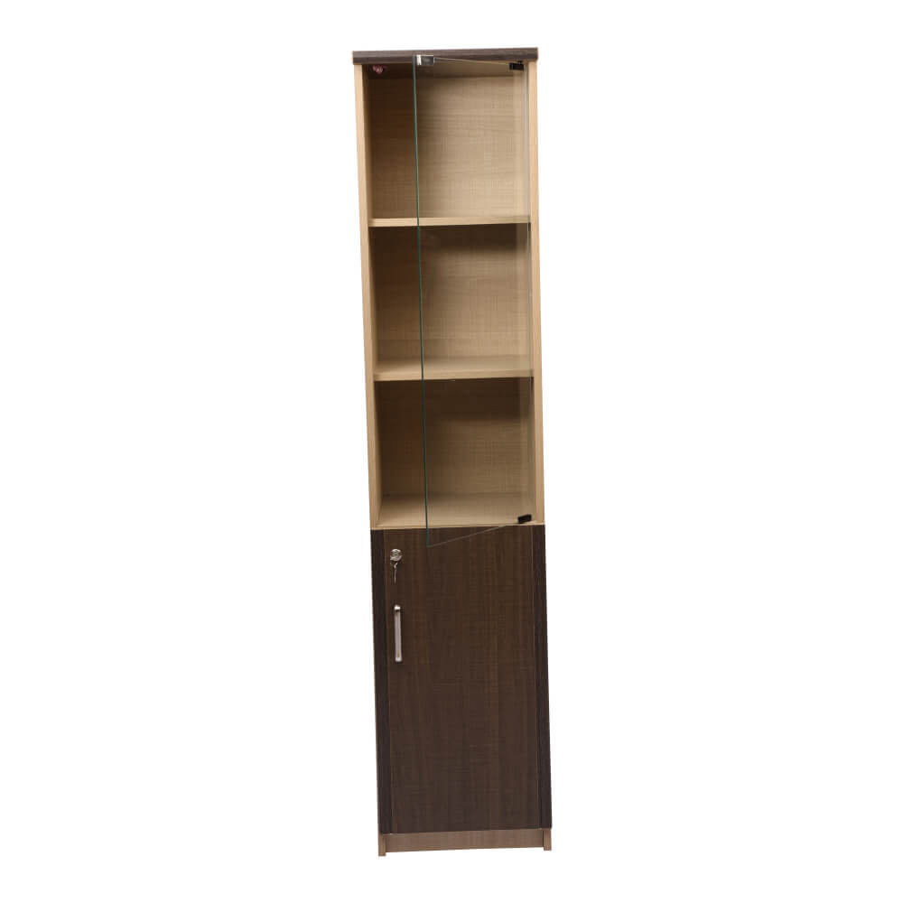 Elsa Tall Book Rack(Half Glass) | Modfurn - South India's Largest ...
