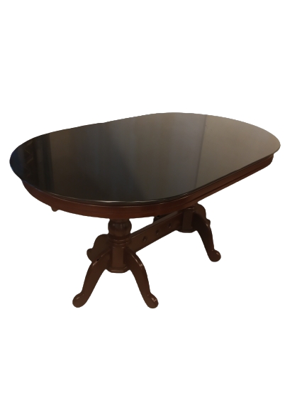 PKR ZDT 405 Oval Dining Table with Glass