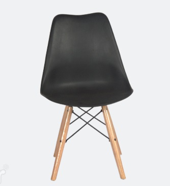 AMM Simpson Visitor Chair-Black