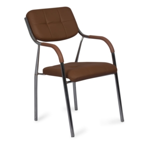 AMM 928 Visitor Chair||Brown||Office Chair